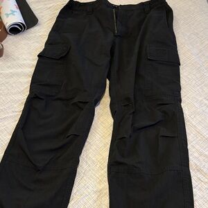 Men's Black Cargo Pants